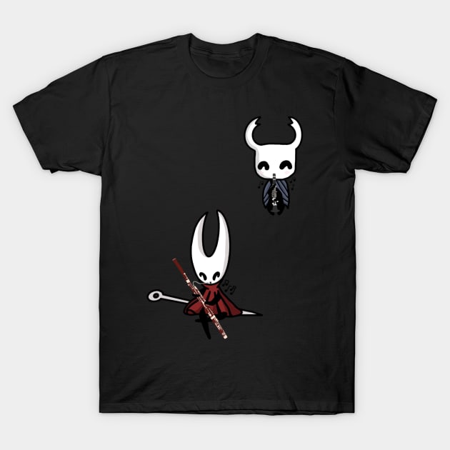 Hollow Music Duo T-Shirt by Artstuffs121